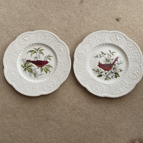 Vintage royal cauldon bird - 2x,