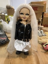 Bride of Chucky Animated Talking Tiffany Doll Complete Spencers VERY RARE
