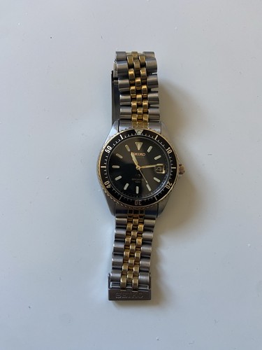 Metal vintage seiko sq - bi,