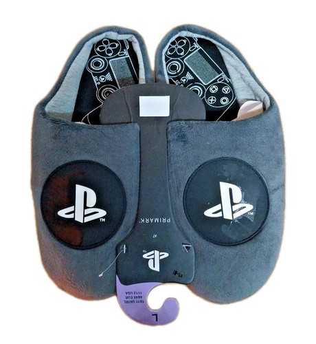 Mens playstation slippers - playstation, home