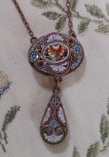 Antique Victorian Micro Mosaic