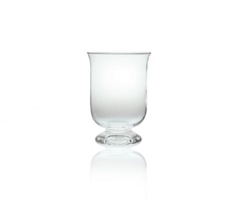 Large glass hurricane lantern - hurricane,