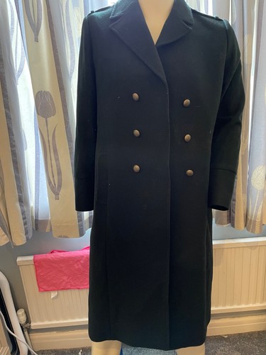 Ladies bottle green - coat, size
