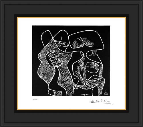 Corbusier lithograph - ,