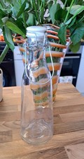 GLASS FLIP TOP BOTTLE