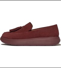 FitFlop IQ-COMFF Tassel Suede Loafers Shoes Womens UK Size 6 – New in Box