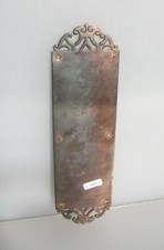 Antique Copper Finger Plate