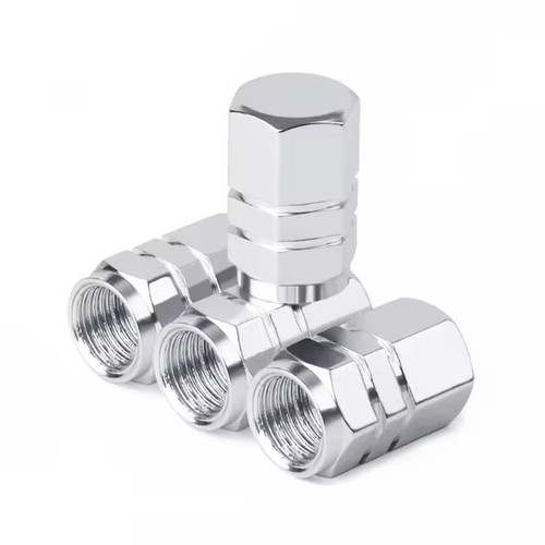 Valve dust caps silver - valve,