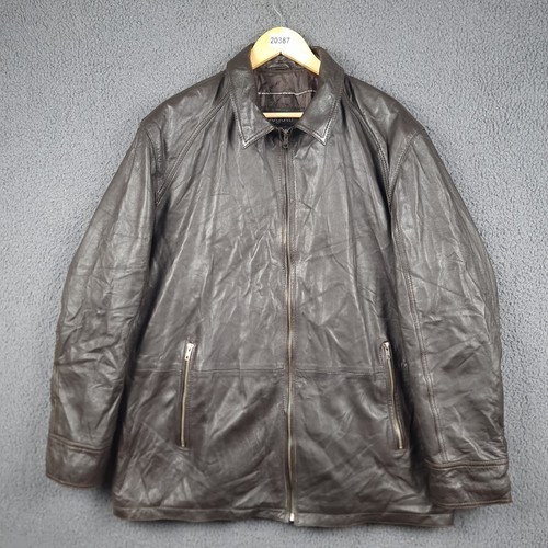 Bugatti leather jacket mens - jacket,