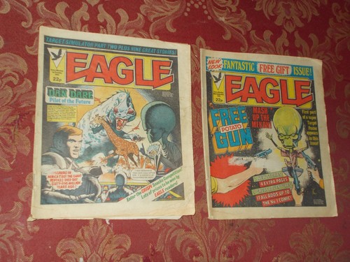 Vintage eagle comics - x,