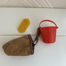 Vintage Sindy Horse Red Bucket