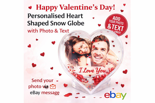 Personalised valentines heart - valentines,