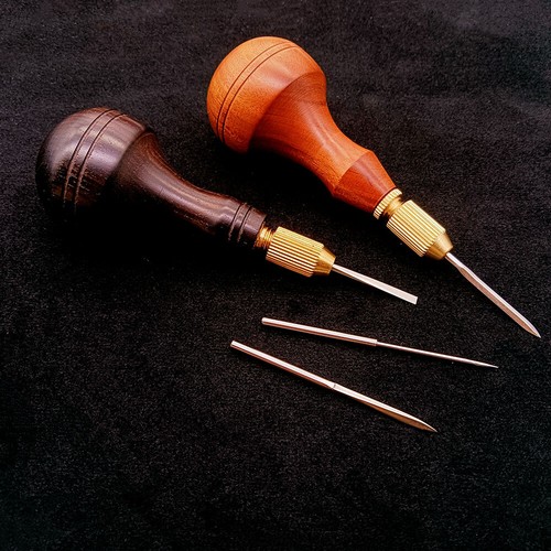 Leather craft wooden - craft, handle
