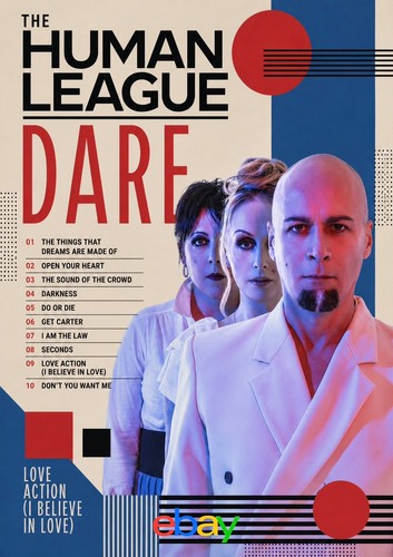 The human league dare - human, album