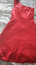 191. Laura Ashley satin dress size 14 rrp £99 + free earrings and bracelet