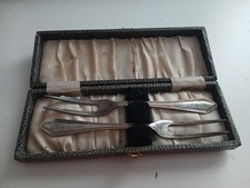 ANTIQUE DECO set Of 2 Pastry/