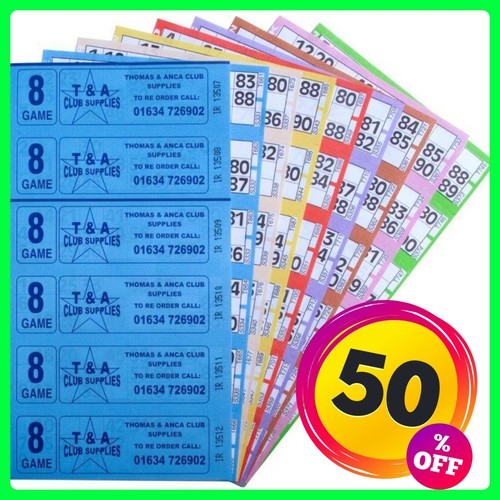 Bingo tickets books - bingo,