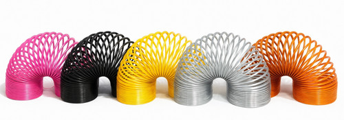 Slinky magic springy plastic - springy,