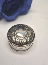Sterling Silver Antique Pill