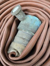 Vintage Fire Hose Used for