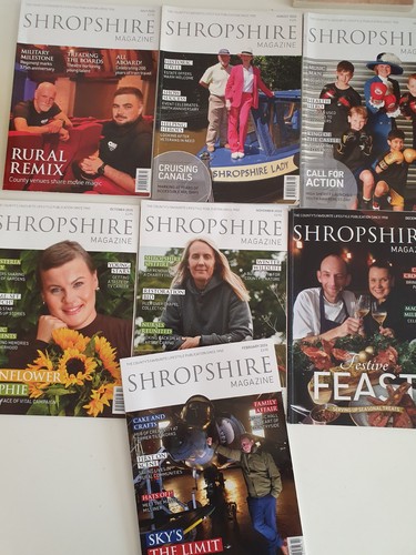 Lot shropshire magazine - shropshire,