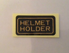 Honda gb500tt helmet holder - gb500tt,