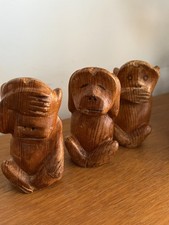 Vintage Hand Carved Wooden