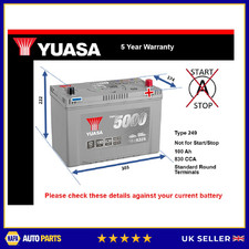 Battery fits TRIUMPH 2500PI