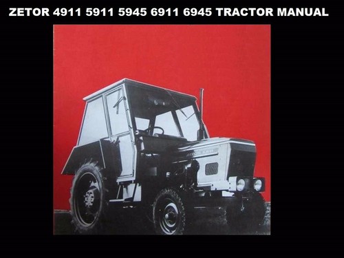 Zetor 4911 5911 6911 6945 - 5911,