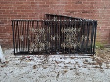 Metal railings