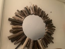Rustic Driftwood Mirror