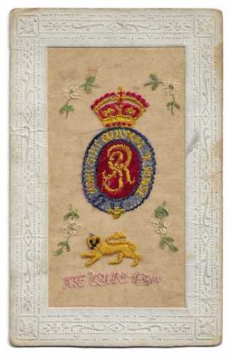 The kings own ww1 silk - kings,