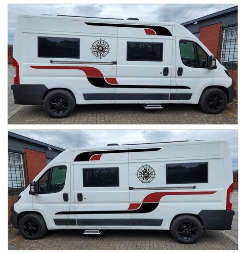 Van graphics decal - van,
