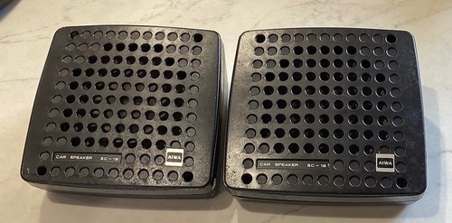 Vintage aiwa car speakers - vintage,
