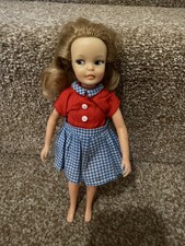 Vintage Ideal Toy Tammy Little Sister Pepper Doll Wearing Original Dress 1964