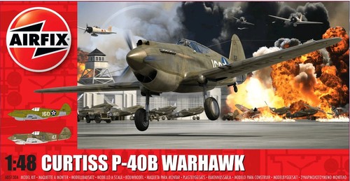 Airfix a05130a curtiss - a05130a, p-40b