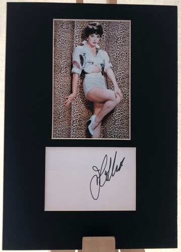 Joan collins autographed - collins,