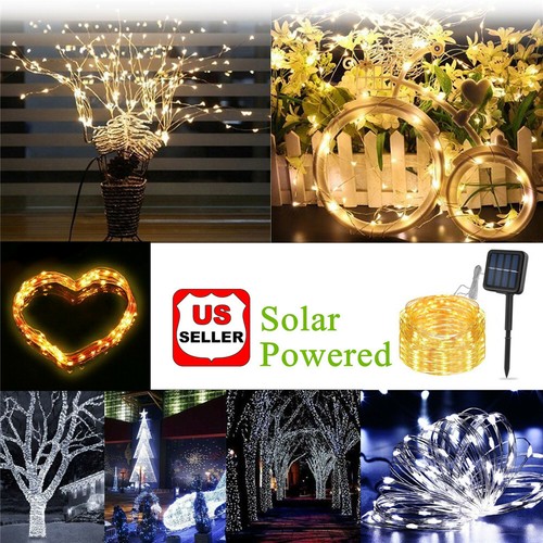 Solar led string lights - ,