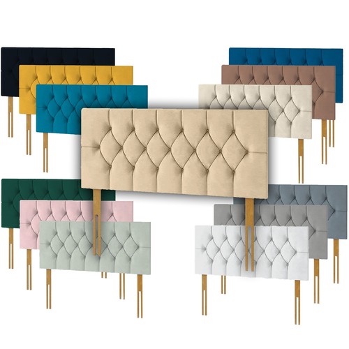 Chesterfield plush velvet - 20",