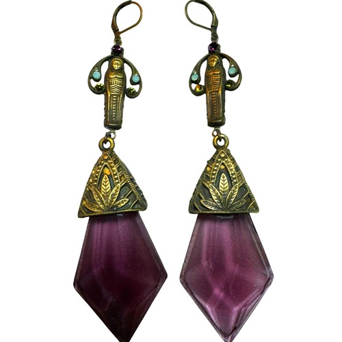 Antique art deco egyptian - art,