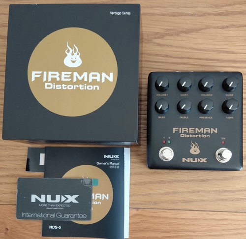 Nux fireman distortion guitar - fireman,