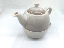 Le Creuset Tea for One Set 300ml Nutmeg Cup 200ml Stoneware