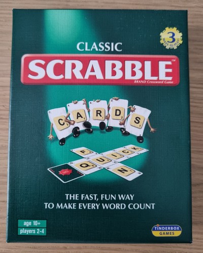 Classic scrabble cards travel - classic,