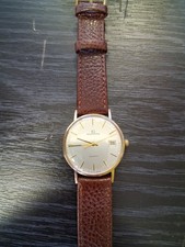 9ct GARRARD QUARTZ WATCH
