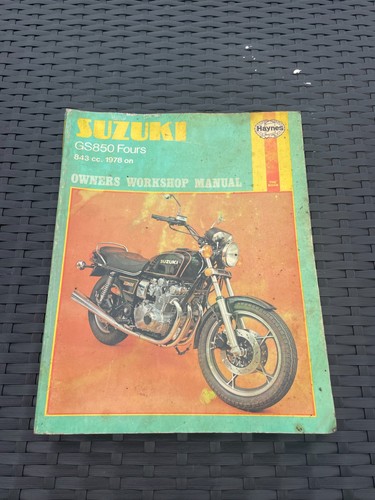 Haynes manual suzuki gs850 - haynes,