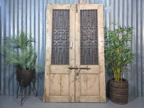 Pair vintage rustic indian - rustic,