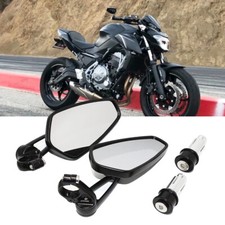 Motorcycle bar end - end, side