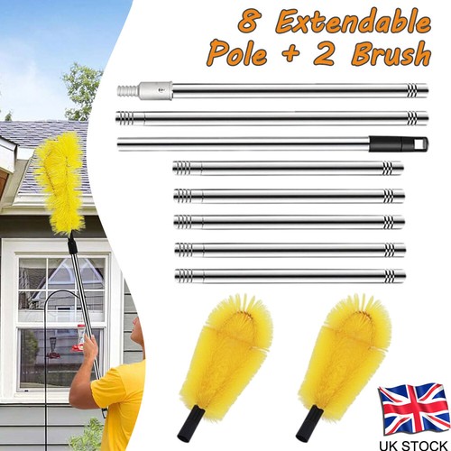 Gutter cleaning brush - gutter,