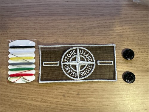 Stone island badge - stone,