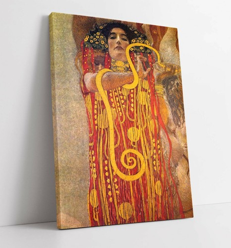 Gustav klimt hygieia canvas - hygieia,